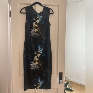 TED BAKER Midi Bodycon Dress